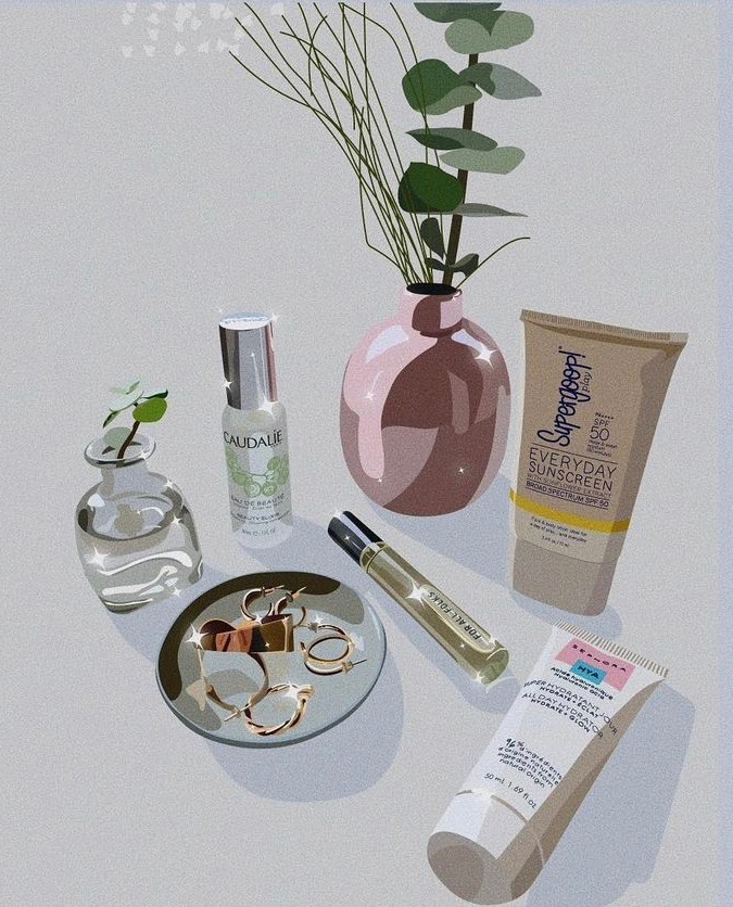 日常不化妆提气色,想要化妆不卡粉的秘诀