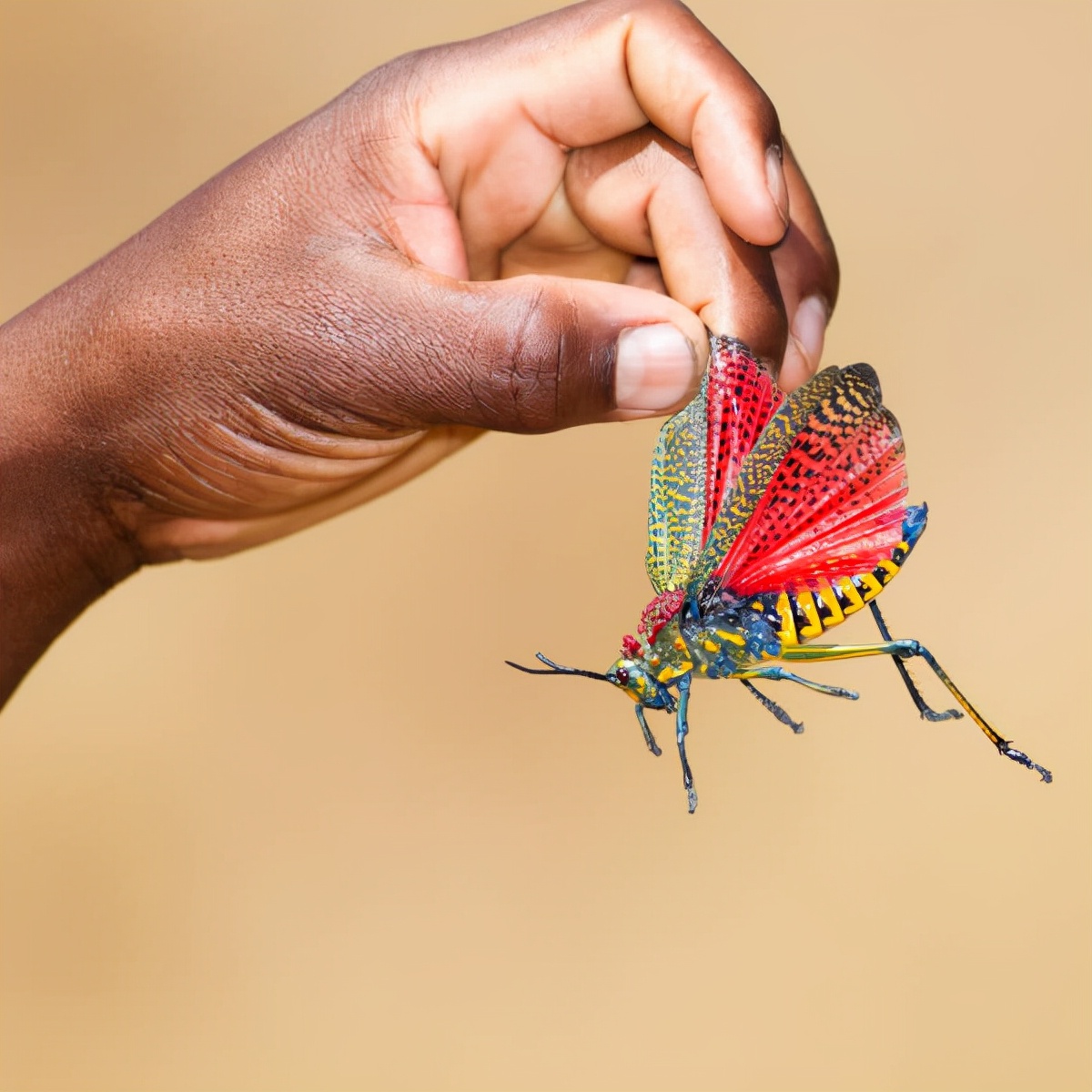 80张神奇偶然瞬间，环形闪电，海蛇和最毒石斑鱼互咬，骑骆驼拍照