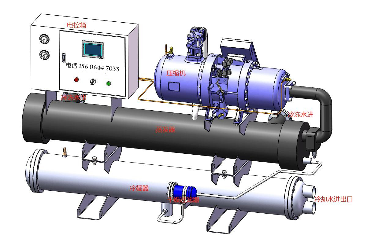 冷水机水泵电流过低是什么原因,冷水机冷冻电流过低解决方法
