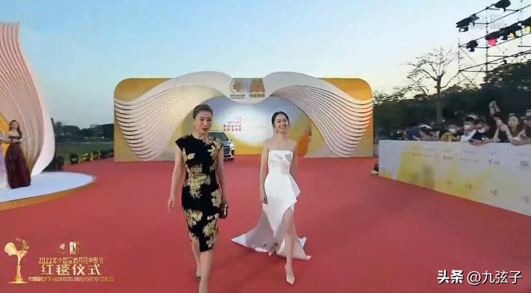 争奇斗艳红毯秀,惊艳亮相金鸡红毯