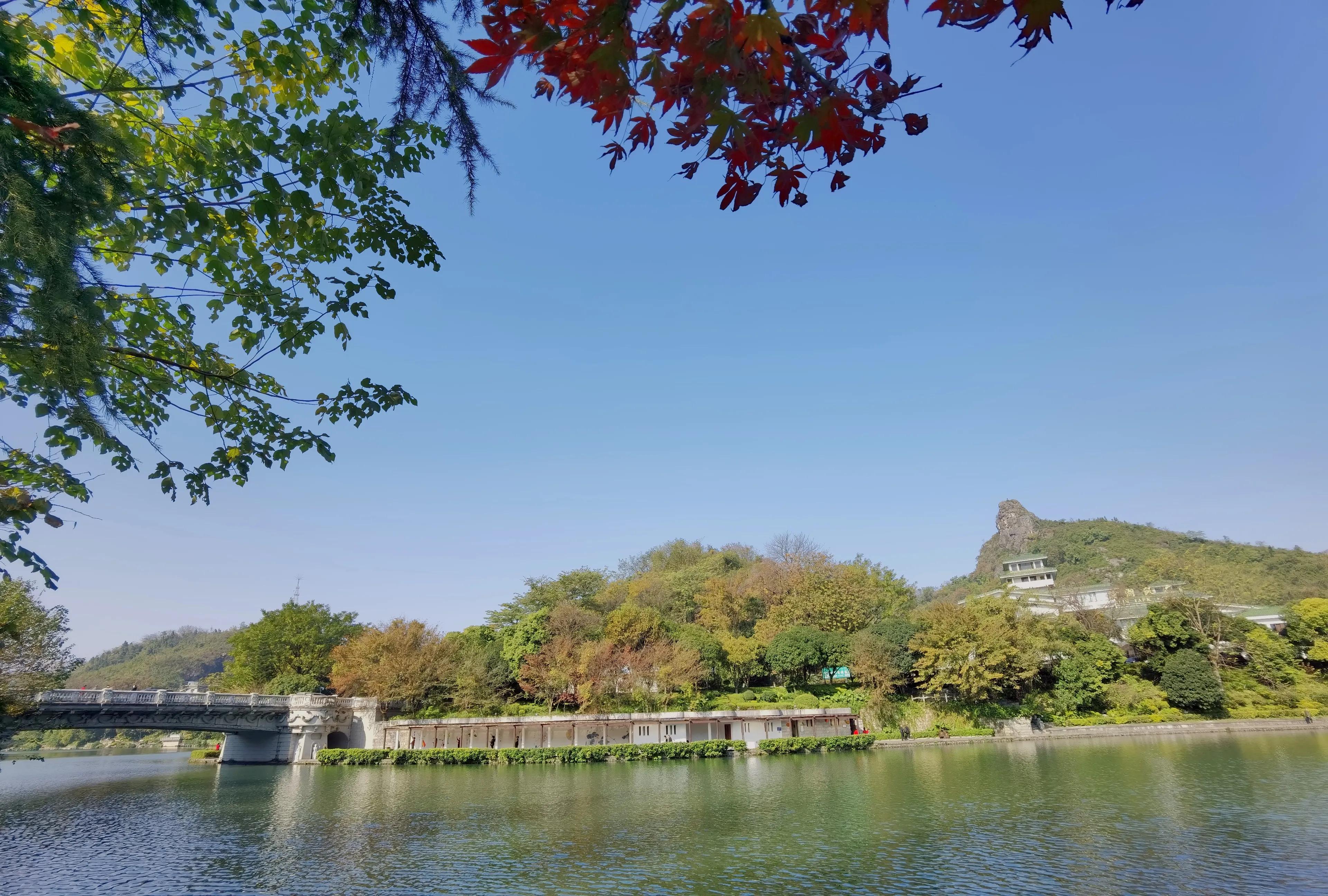 桂林的桂湖在哪里,桂林两江四湖之桂湖