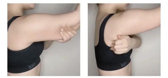 日本美胸师手把手教你，只需4步，操作简单，上臂拜拜移到胸部
