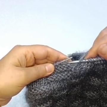 棋盘格帽子钩法视频,编织棋盘格帽子顶部怎样收针