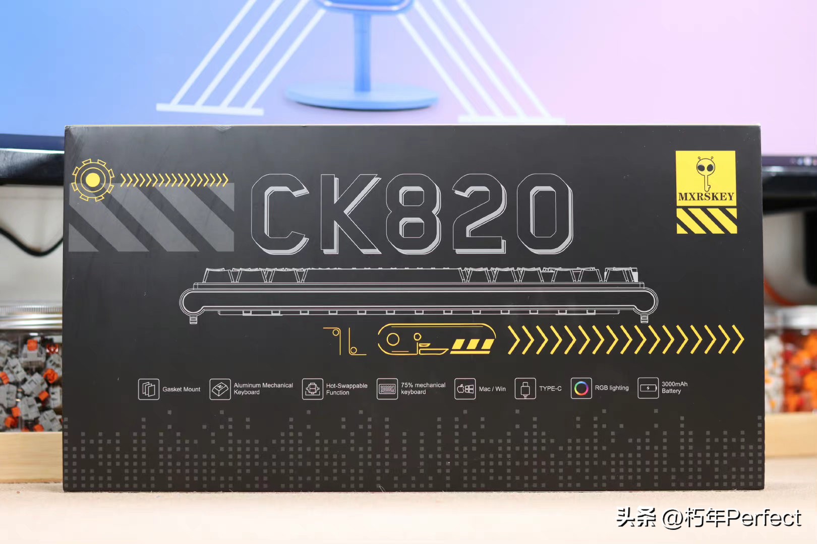 mxrskey键盘测评,三模客制化键盘组装