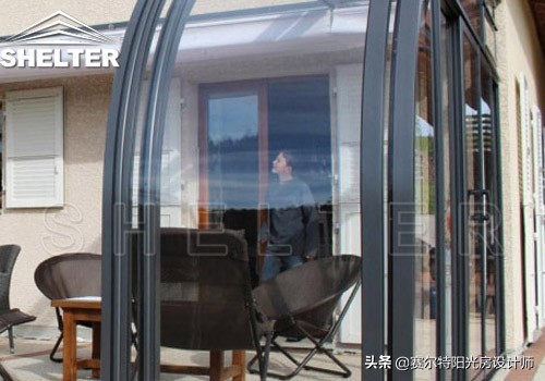 阳光房玻璃与聚碳酸酯板价格比较,pc板阳光房价格