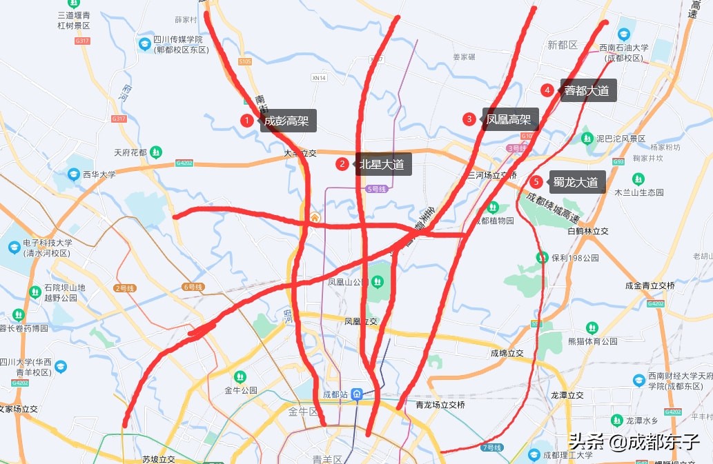 成都北门是不是没有发展了,成都北门为什么发展这么慢