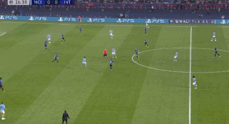 射门视频哈兰德,哈兰德爆射球门国米