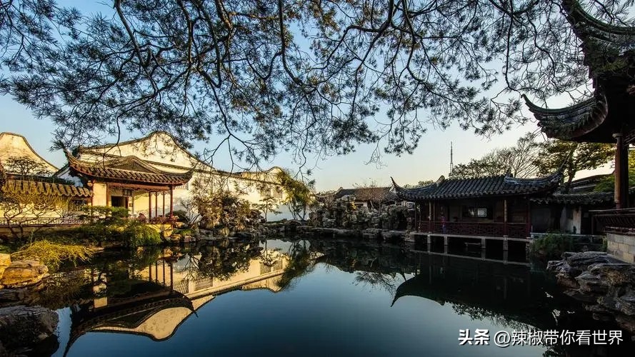 行走姑苏诗画山塘,苏州市姑苏区名胜古迹旅游景点图