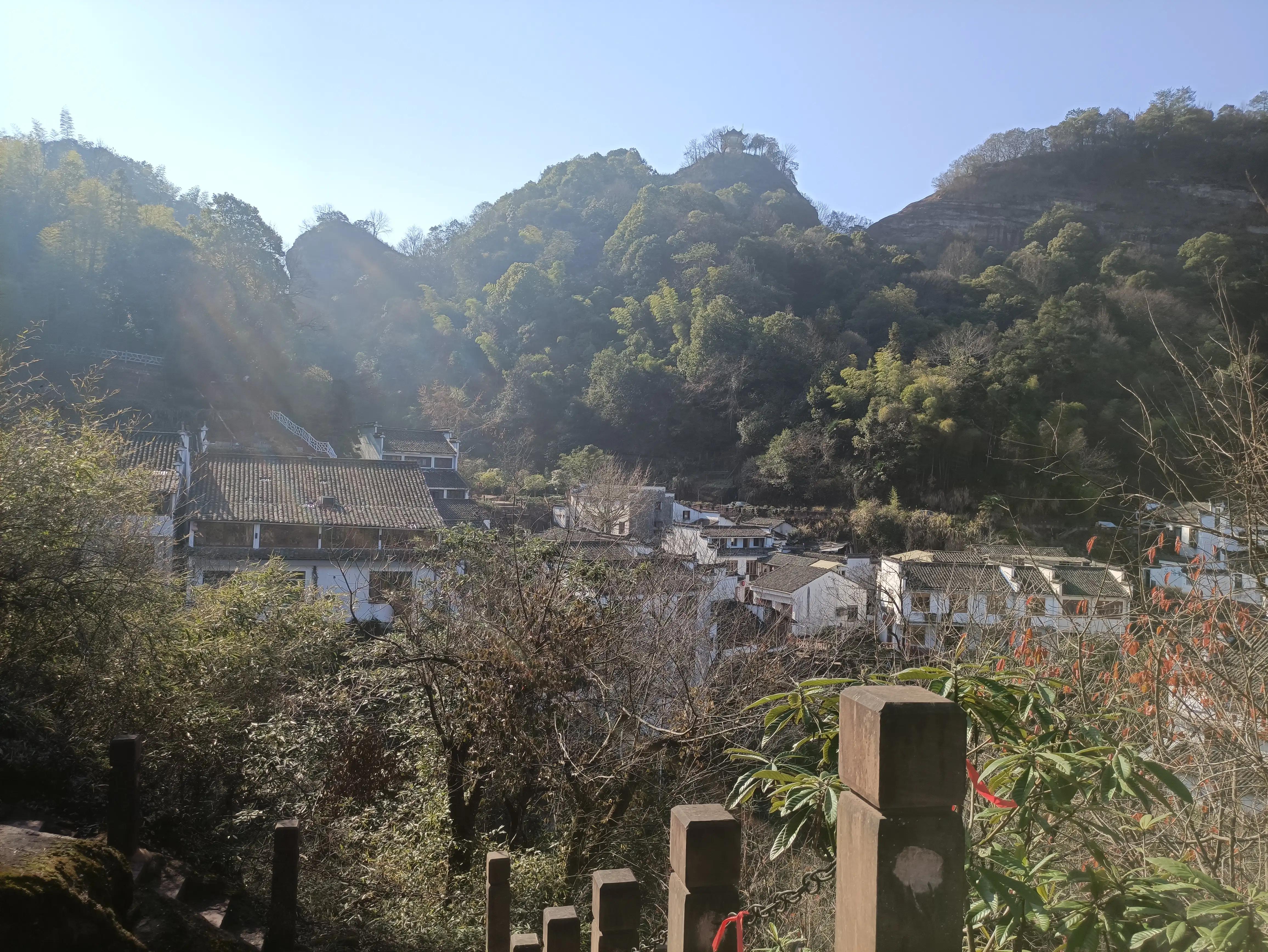 齐云山步行上山快速游览半天路线,齐云山步行上山路线图