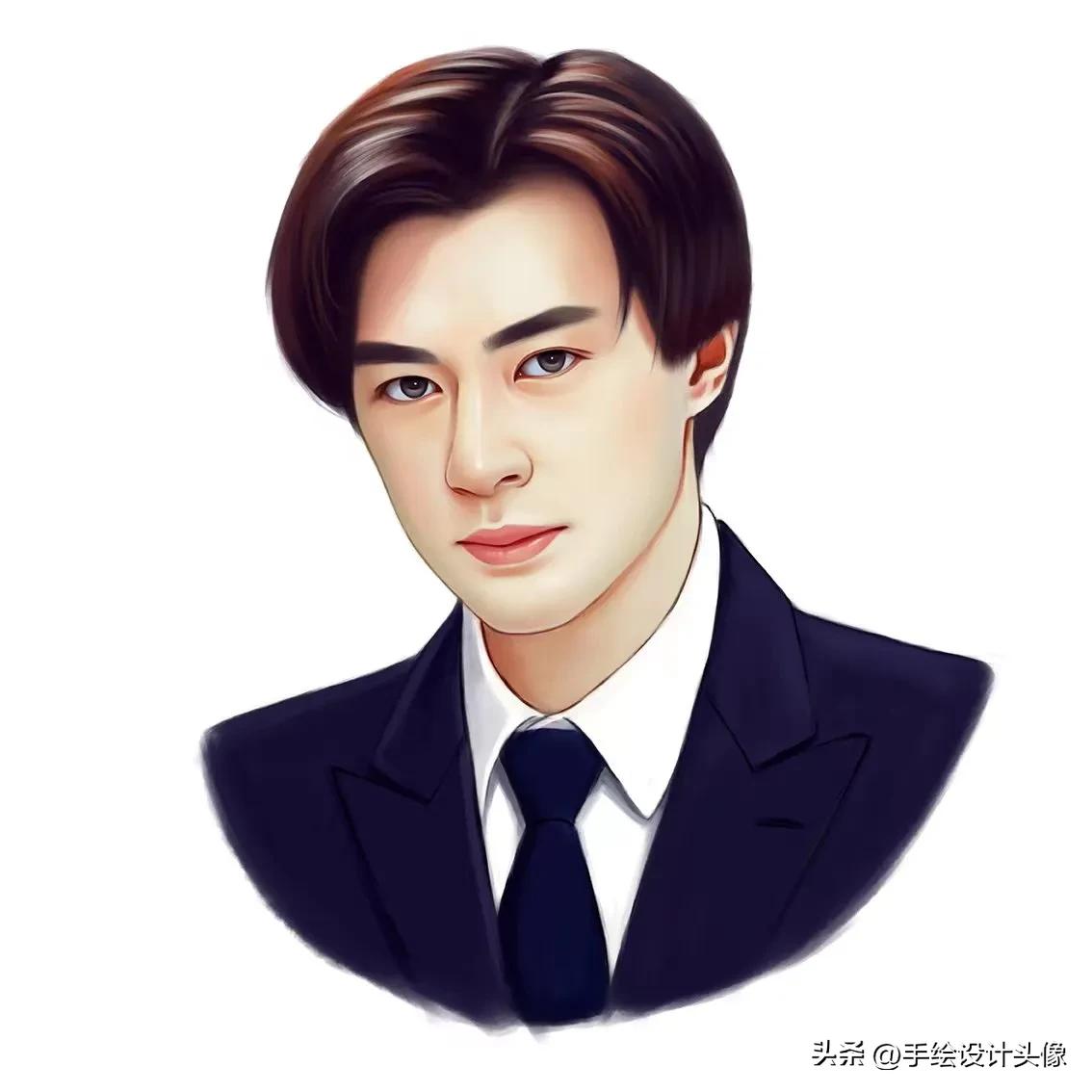 适合办公的微信头像气质真人,适合成功人士的微信头像