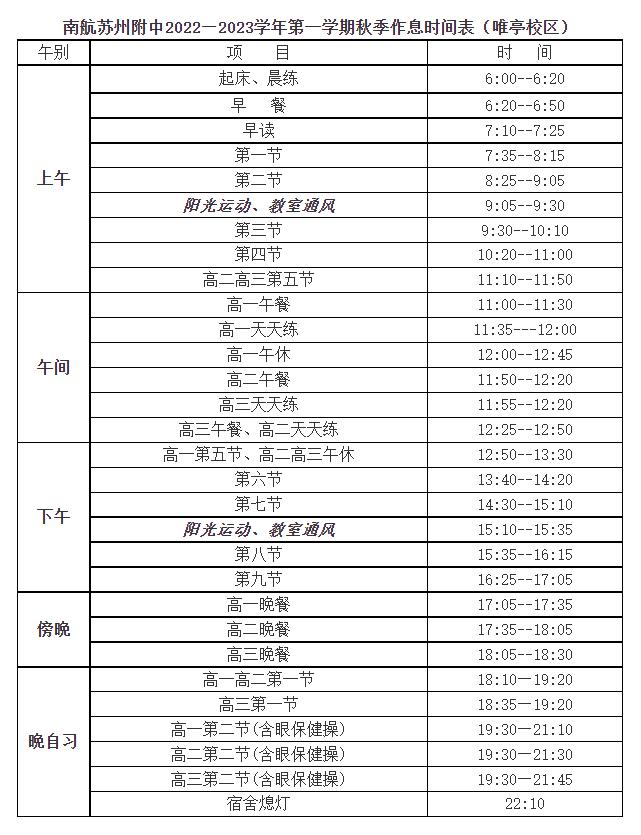 苏州小学生作息时间表,作业做到11点多怎么不说熬夜了