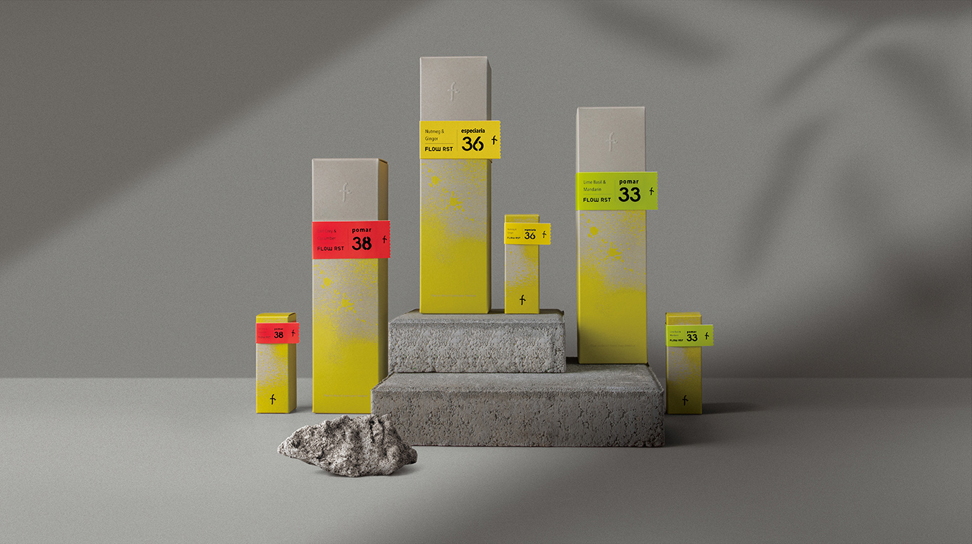 FLOWRST香港香水品牌包装设计via:SUMPDESIGN