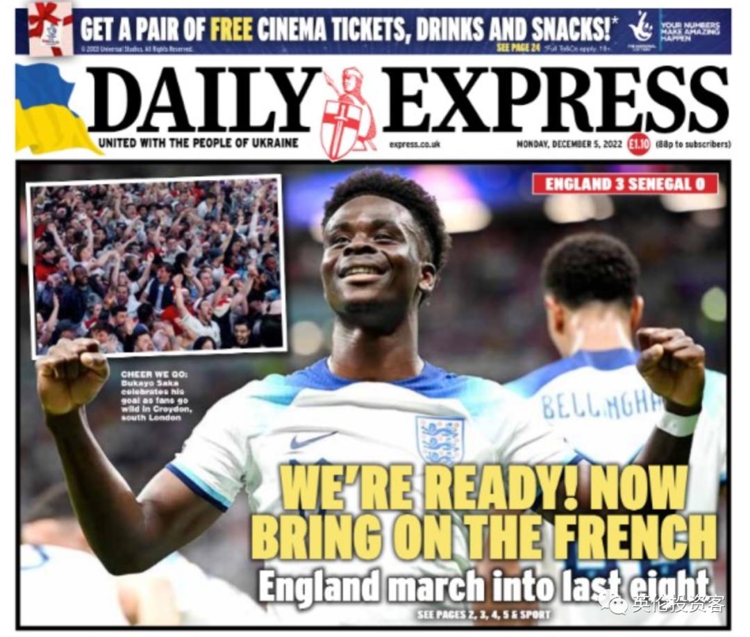 英格兰大胜6比1,英格兰6-2大胜伊朗英国现状