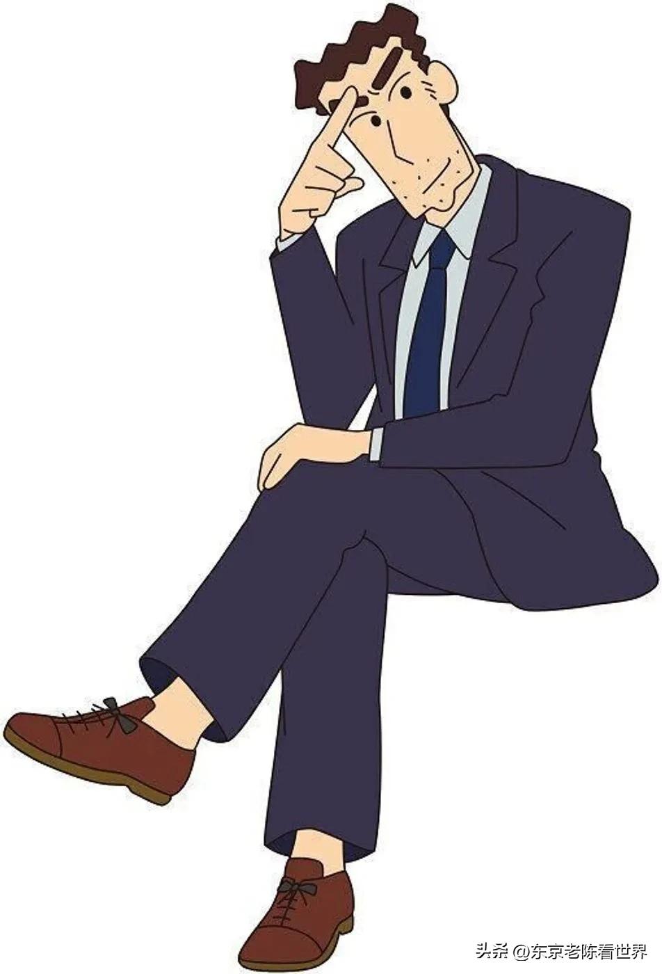 蜡笔小新里面的爸爸真面目,蜡笔小新的爸爸是个富二代