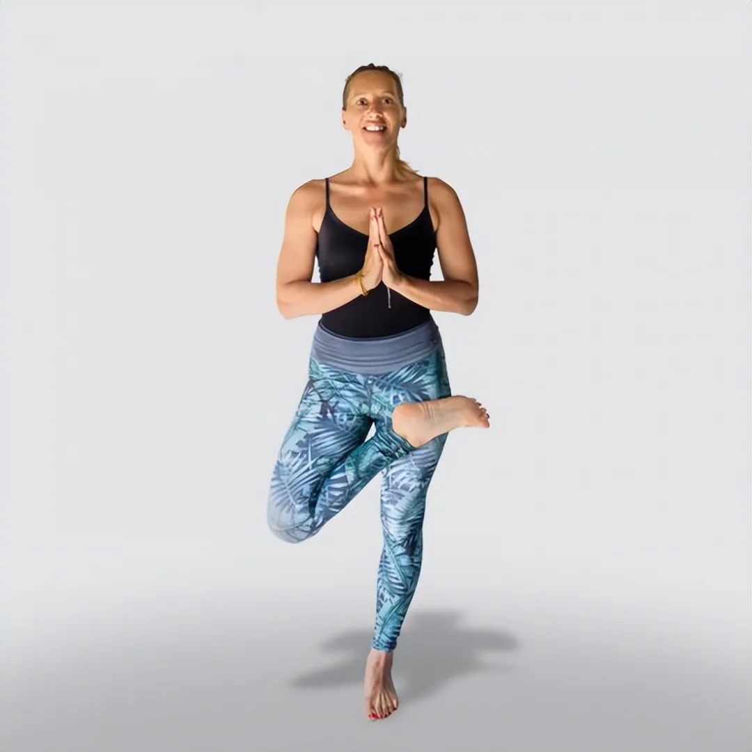 孕妇适合练习的瑜伽站立体式,瑜伽站立一字马体式图片大全