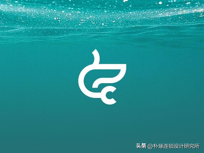 logo鱼设计创意图片欣赏,饭店logo鱼设计图片