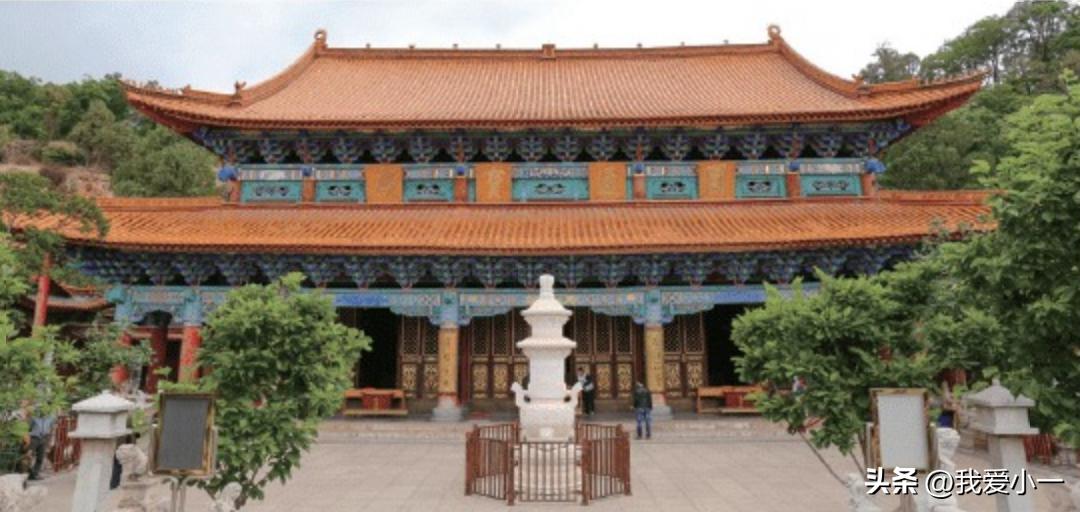 云南昆明古建筑群图,云南省昆明市官渡古镇古建筑