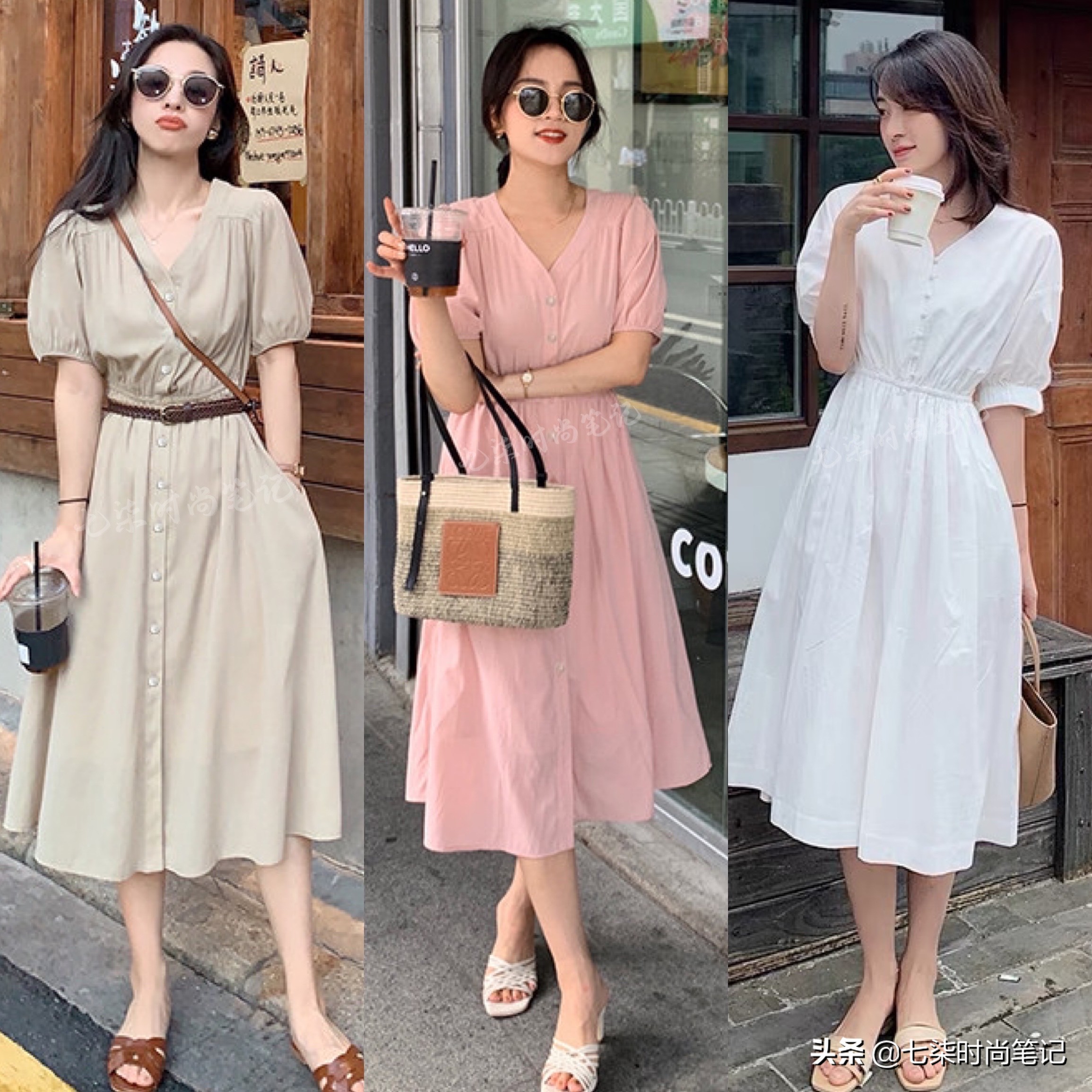 夏天小个子怎么穿显高显瘦,微胖小个子显高显瘦夏天穿搭