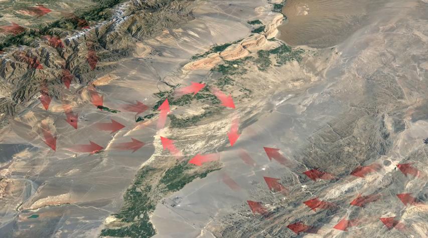 吐鲁番为什么温度那么高,吐鲁番迎来极热天气地表温度超80