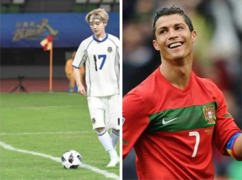 原来这些明星都是c罗球迷,c罗鹿晗李现