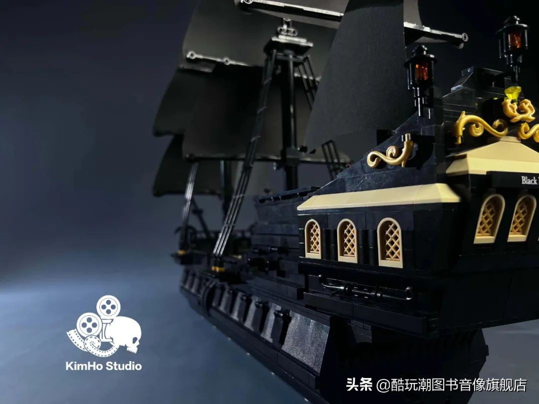 黑珍珠号乐高moc改装,乐高黑珍珠号旗舰版