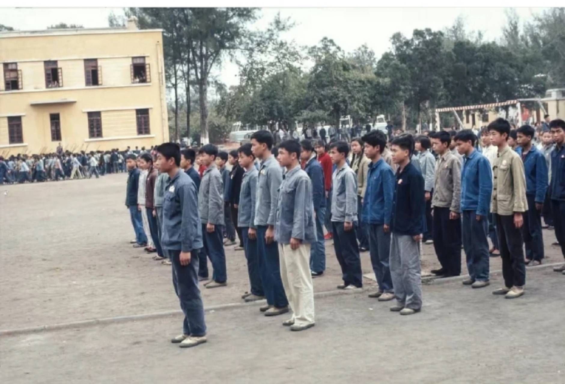 睹广德杨杆中学旧址有感