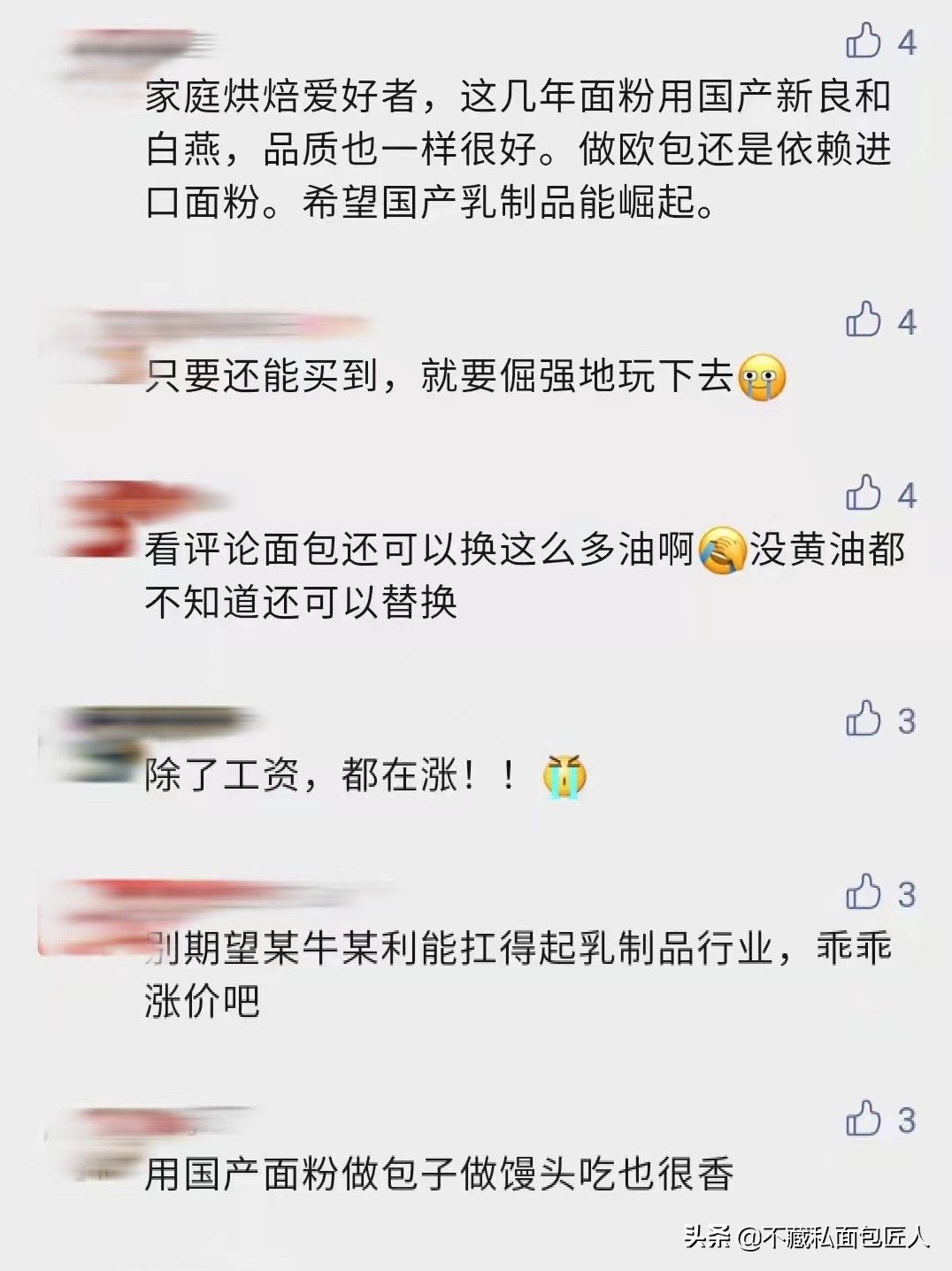 中国烘焙原料,国产烘焙材料