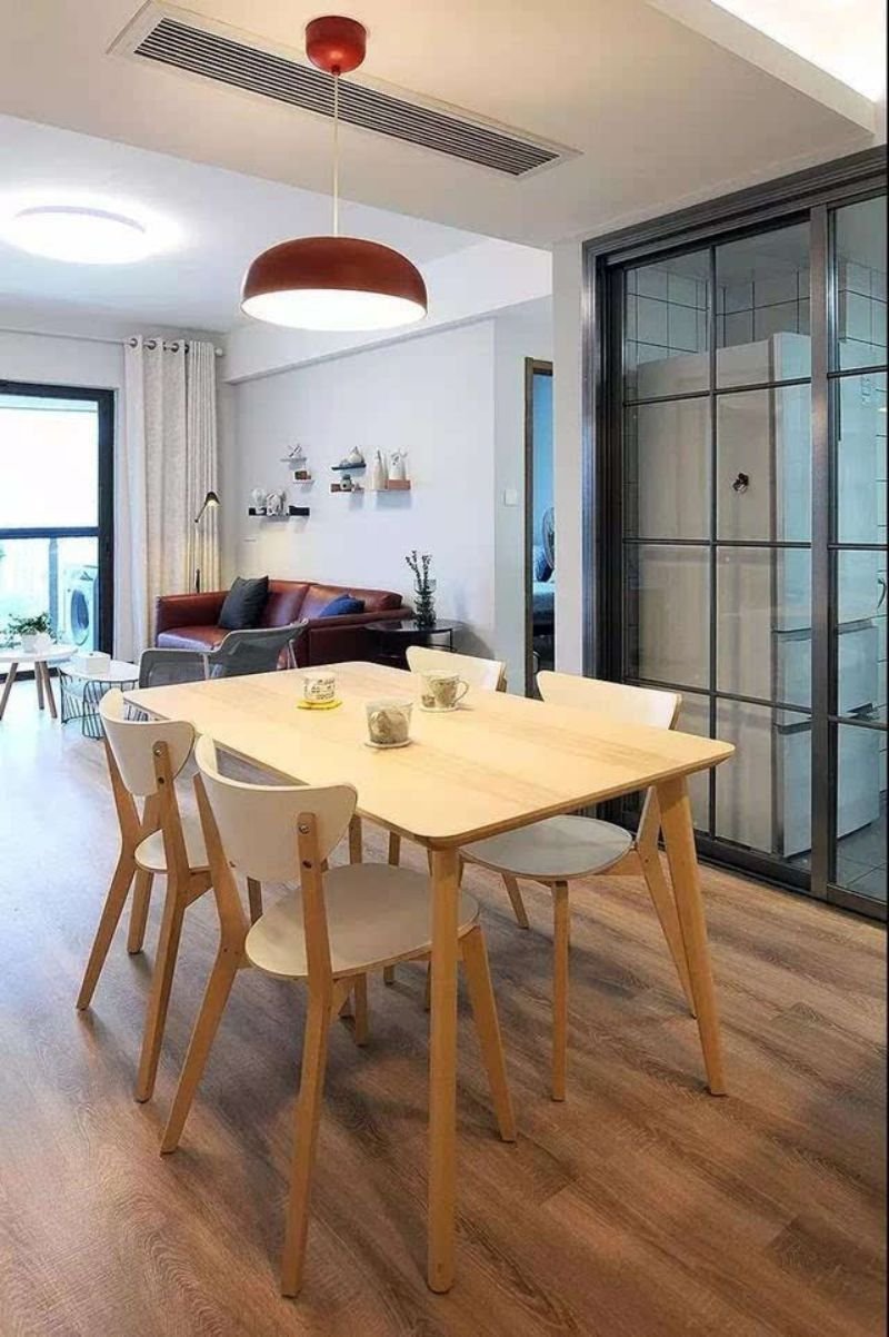 客厅整墙铁皮柜,80平米背景墙电视柜一体的效果图