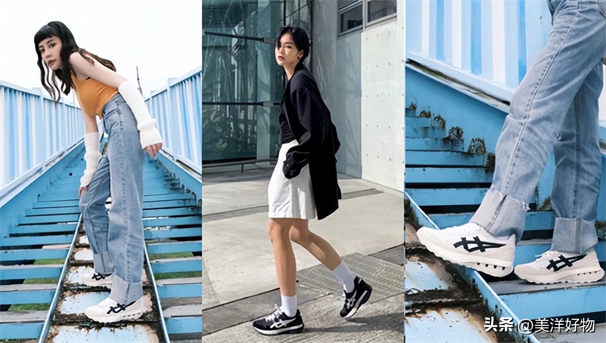 亚瑟士最好看的复古跑步鞋,亚瑟士日常通勤黑武士鞋推荐