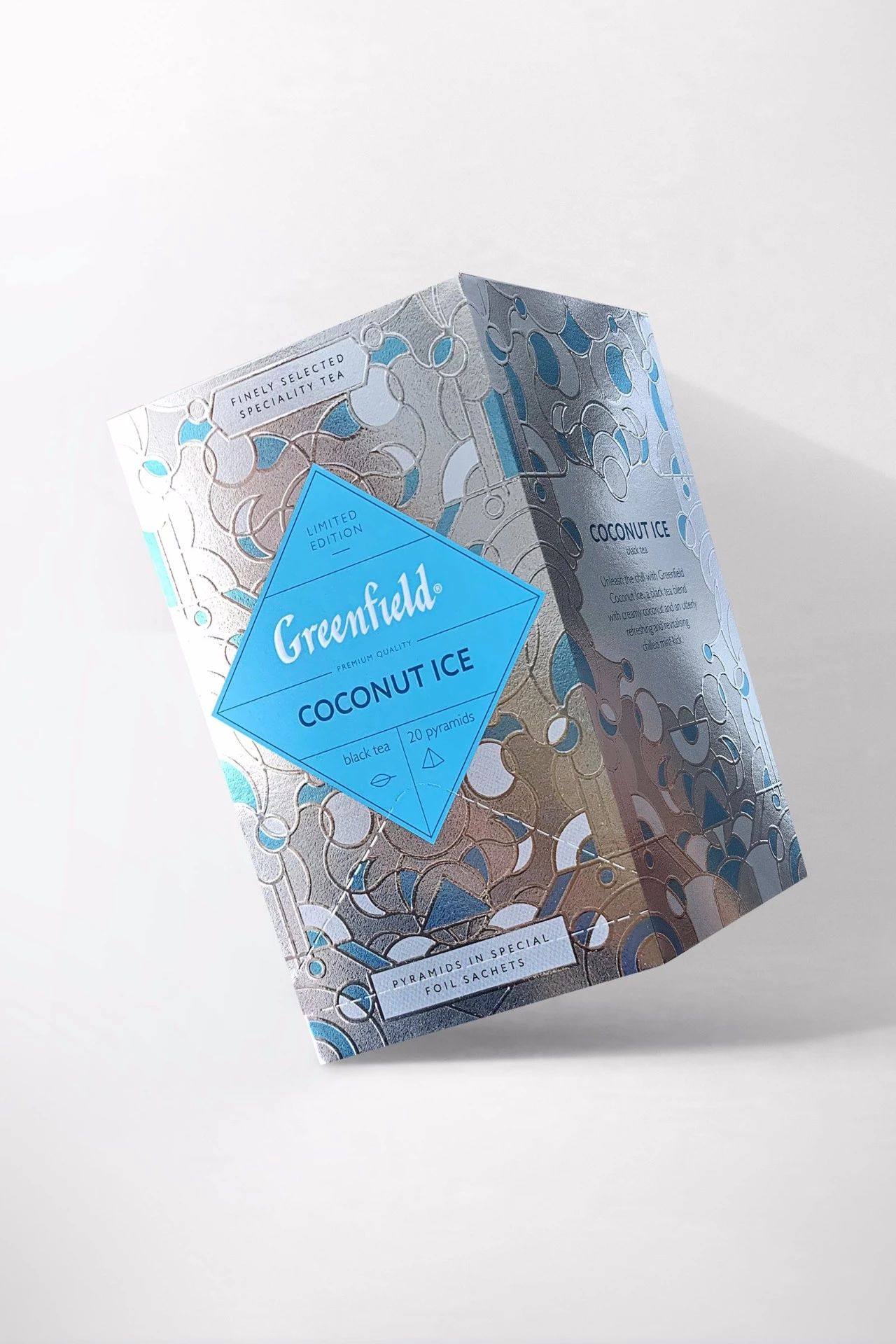 文圣茶说丨俄罗斯 Ice cream tea 茶品牌形象