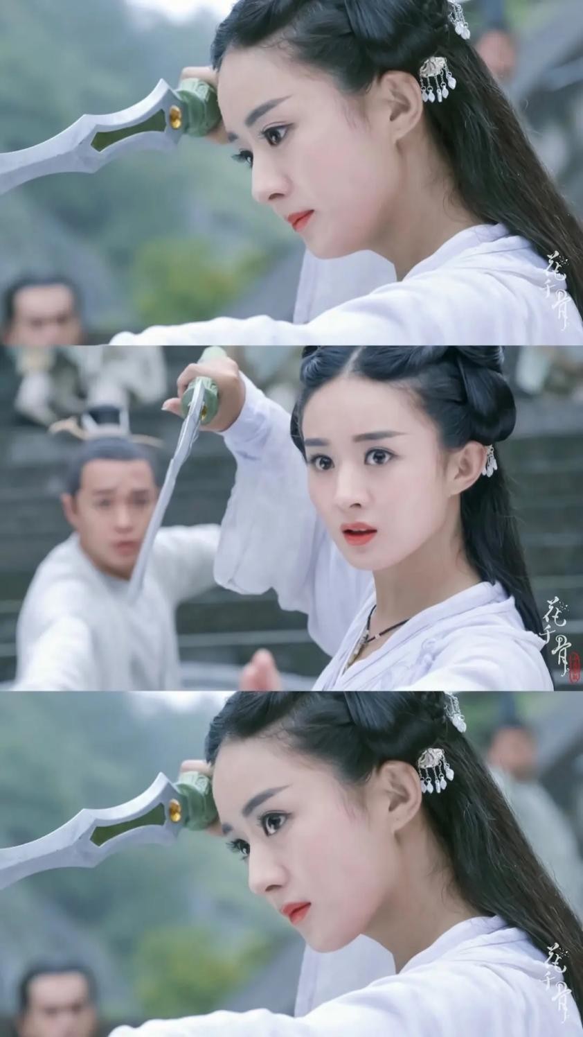 鞠婧祎赵丽颖角色混剪,鞠婧祎和赵丽颖的合拍视频