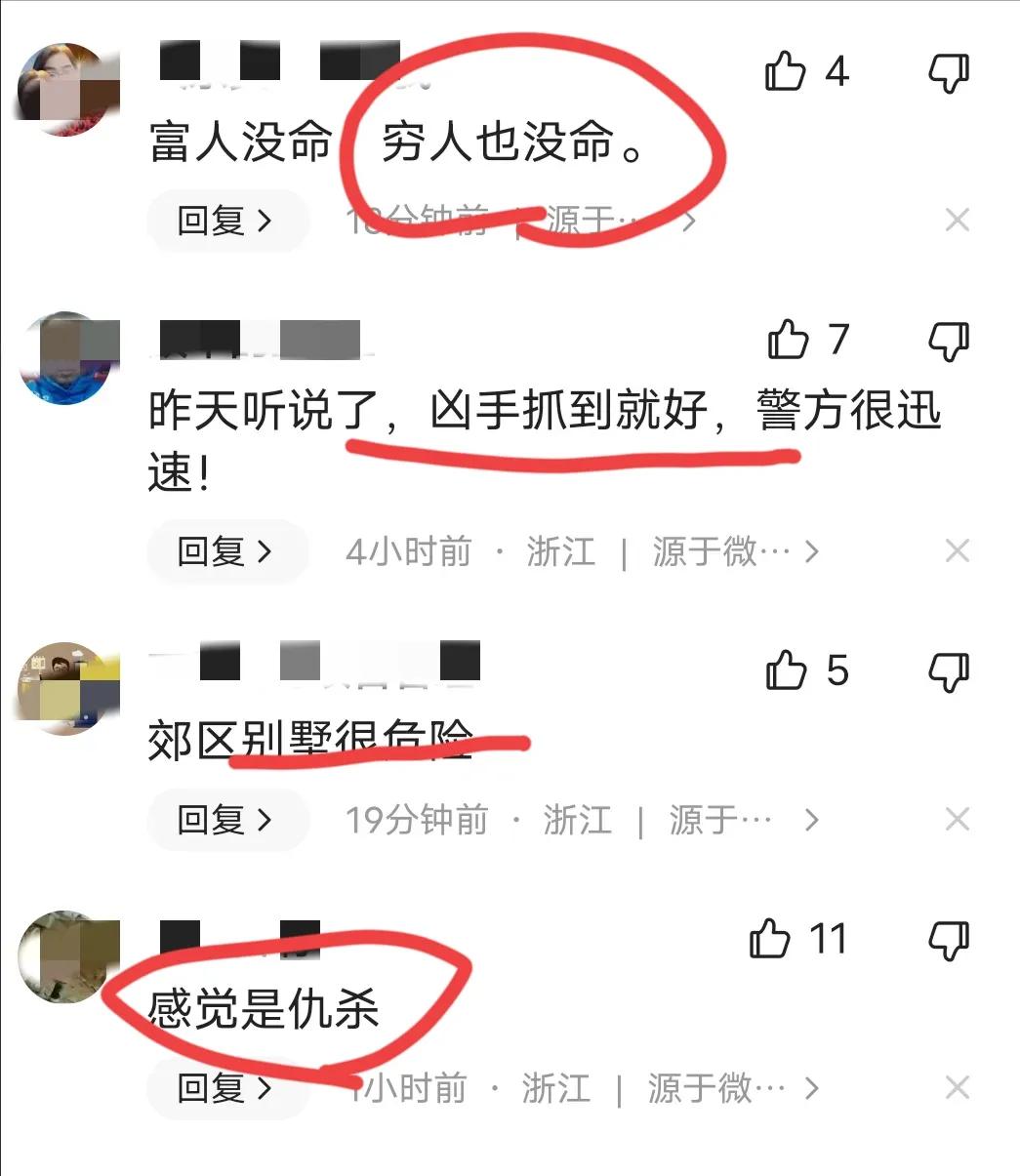 冲人or冲财？嘉兴普旺别墅杀人事件动机存疑！居民:更像是仇杀？