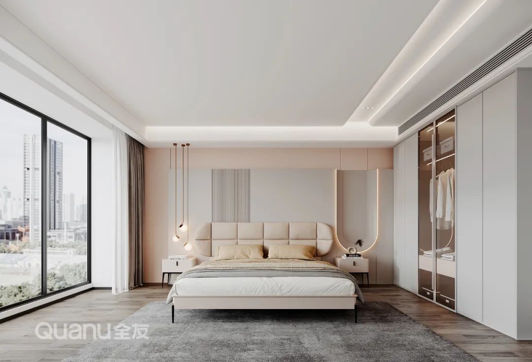 全友定制衣柜整体效果图,全友定制6平米衣柜