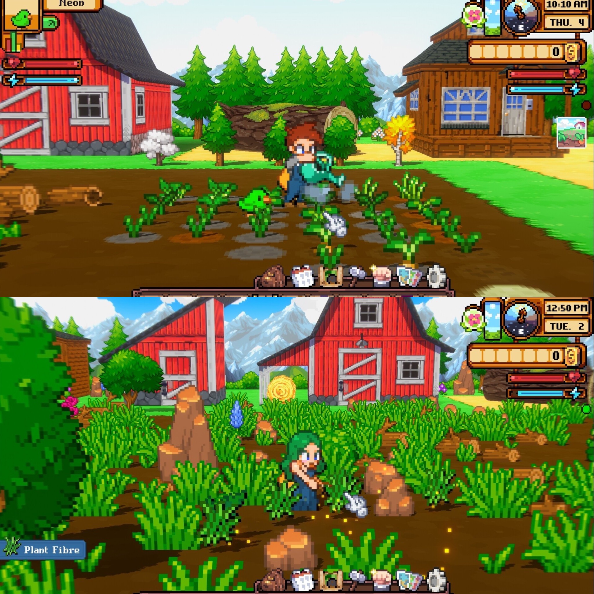 又是星露谷同款？像素风种田挖矿宠物战斗拍卖