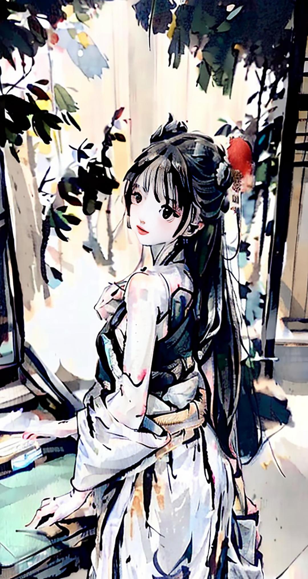 ai漫画生成汉服视频教程,一键生成ai汉服少女