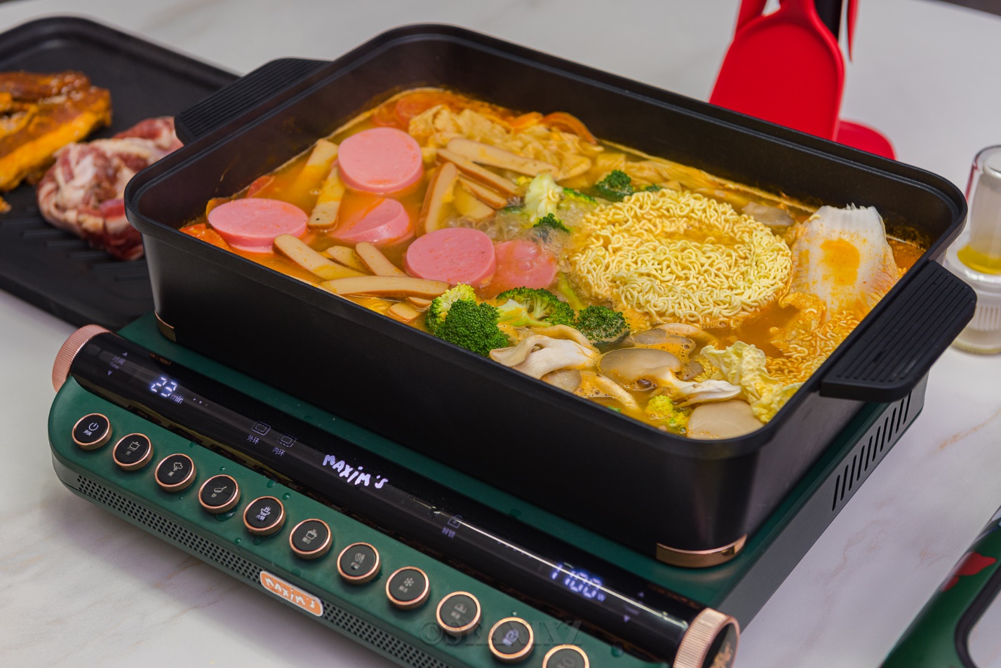 马克西姆巴斯克料理锅烤鱼,马克西姆炒锅使用方法