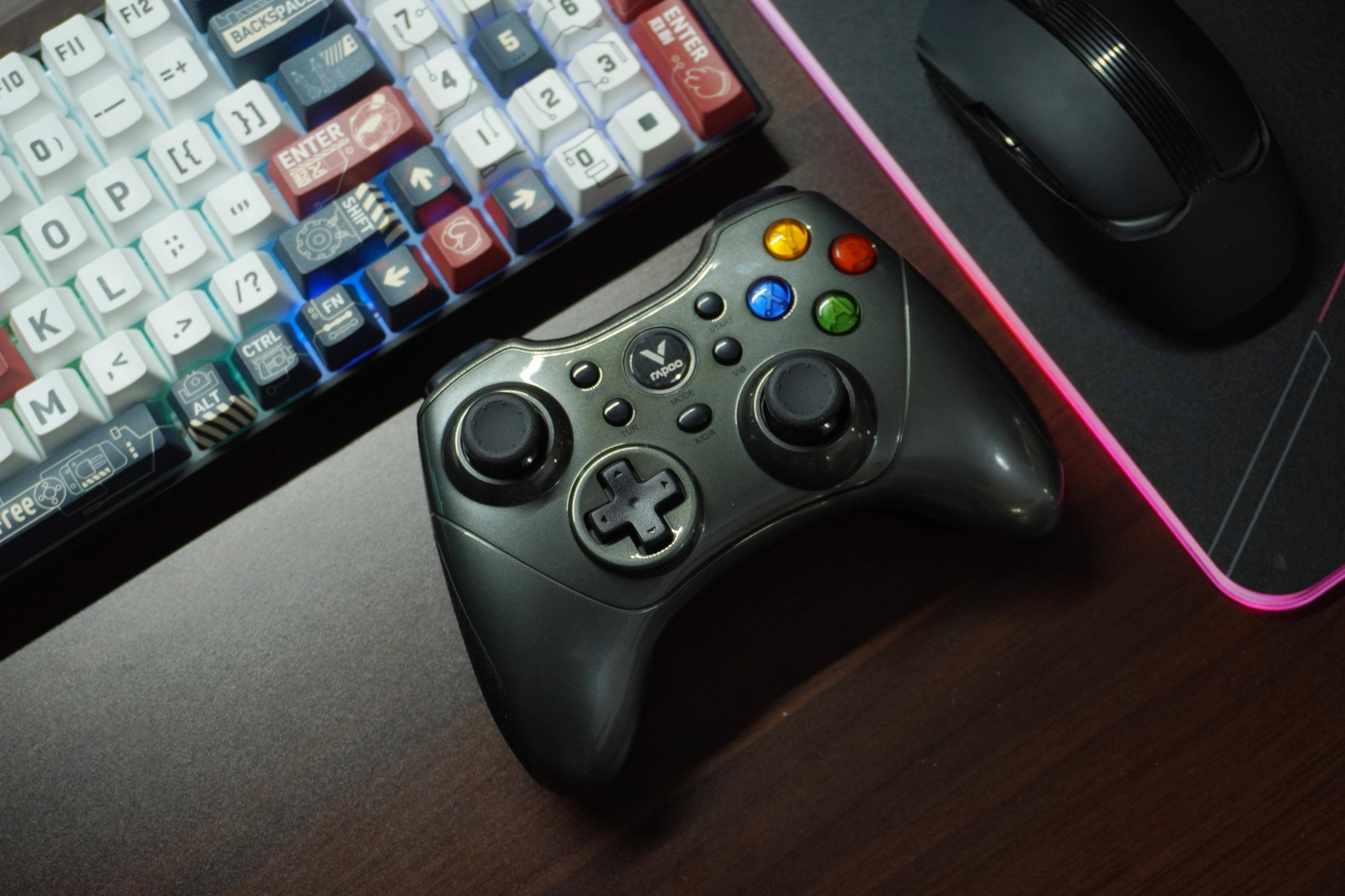 雷柏v600s玩王者荣耀,雷柏v600s手柄怎么玩手机游戏