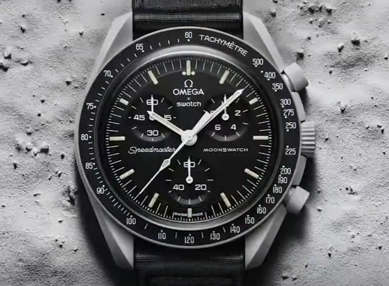 很多人排队抢购,欧米茄跟斯沃琪发布的联名款手表