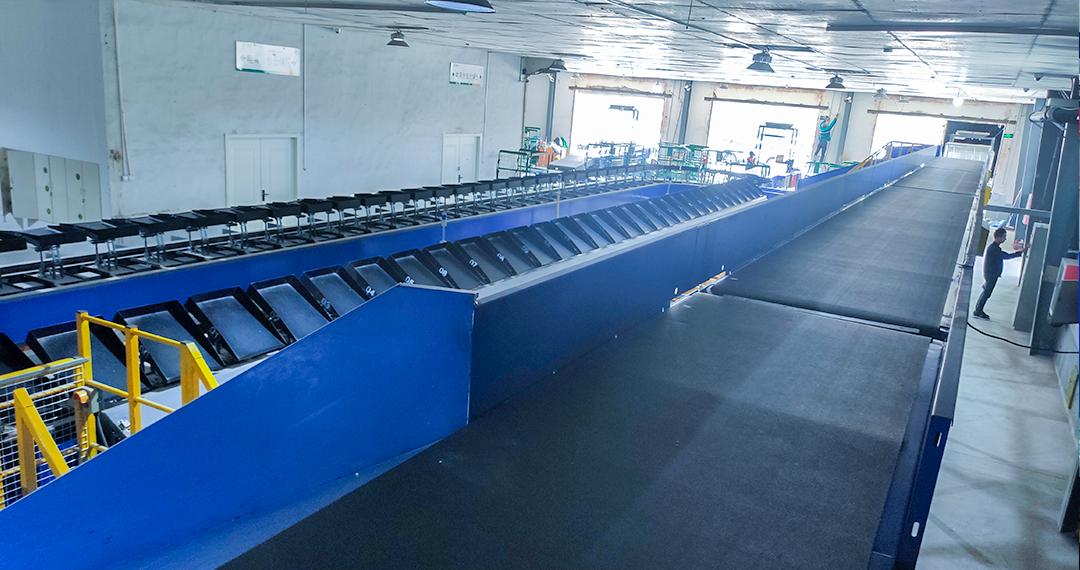 快递分拣机器人智能增强,快递智能分拣机