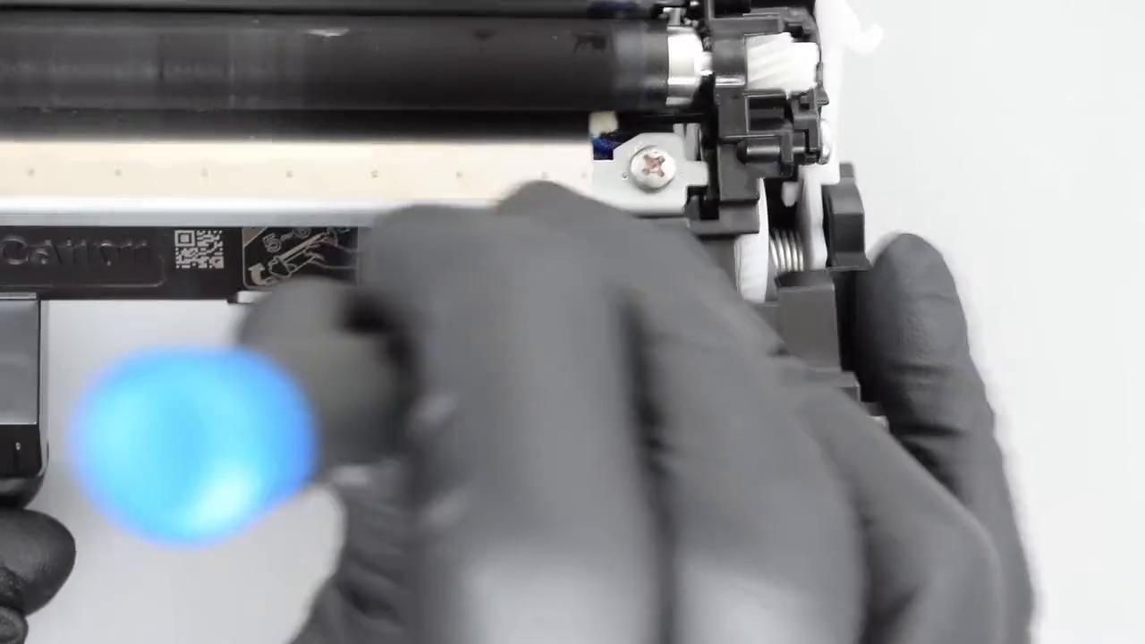 佳能mf112打印机怎么加碳粉,佳能GM3600怎么加墨