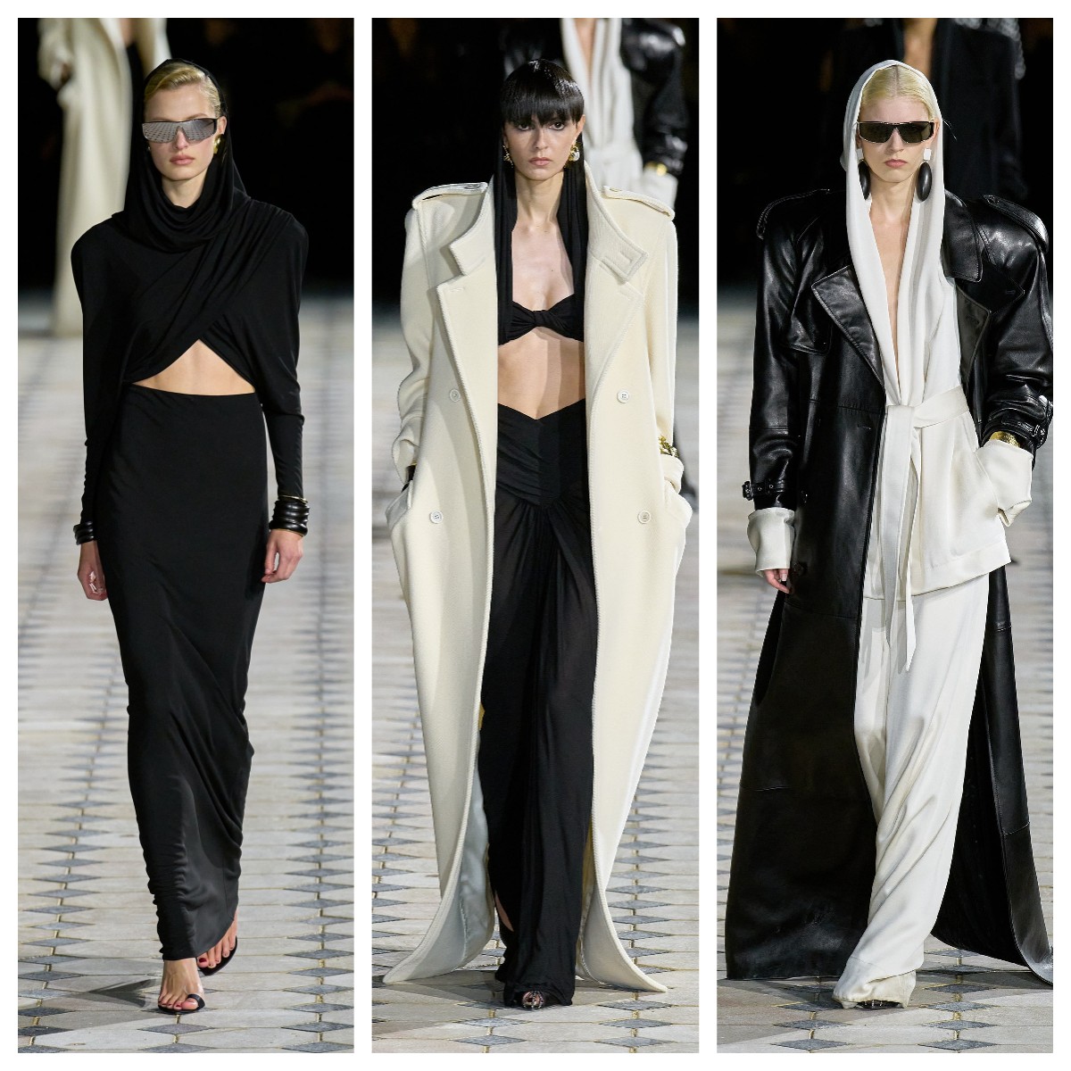 巴黎时装周saint,saintlaurent圣罗兰时装周