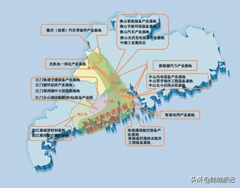 珠江口西岸核心城市,珠江西岸为什么不如东岸