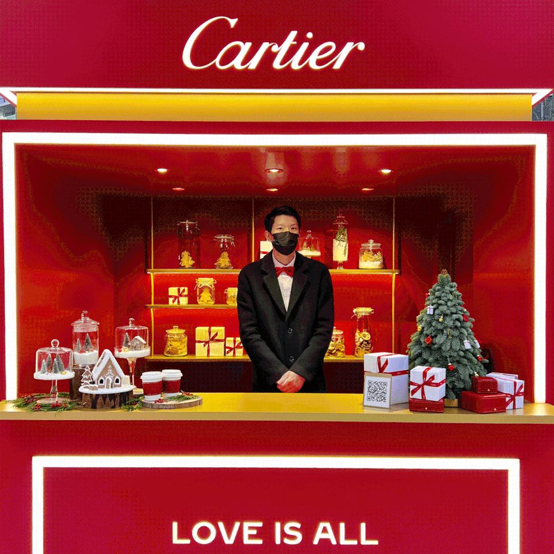 奢侈品秀场设计经典,奢侈品门店圣诞装扮