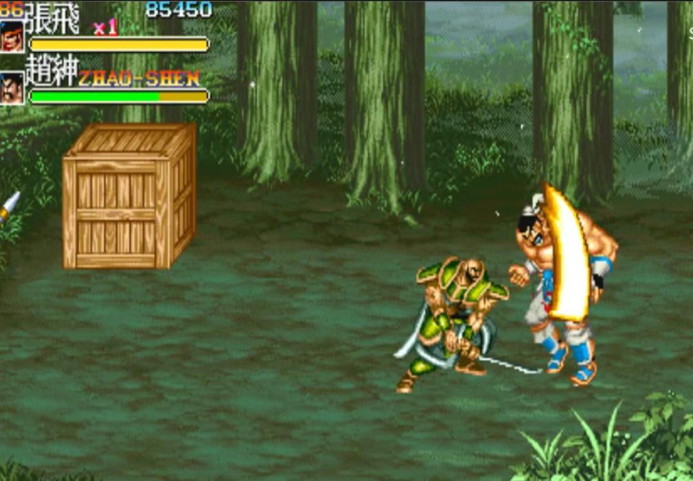 经典街机三国志游戏视频,街机版三国志改版秘籍