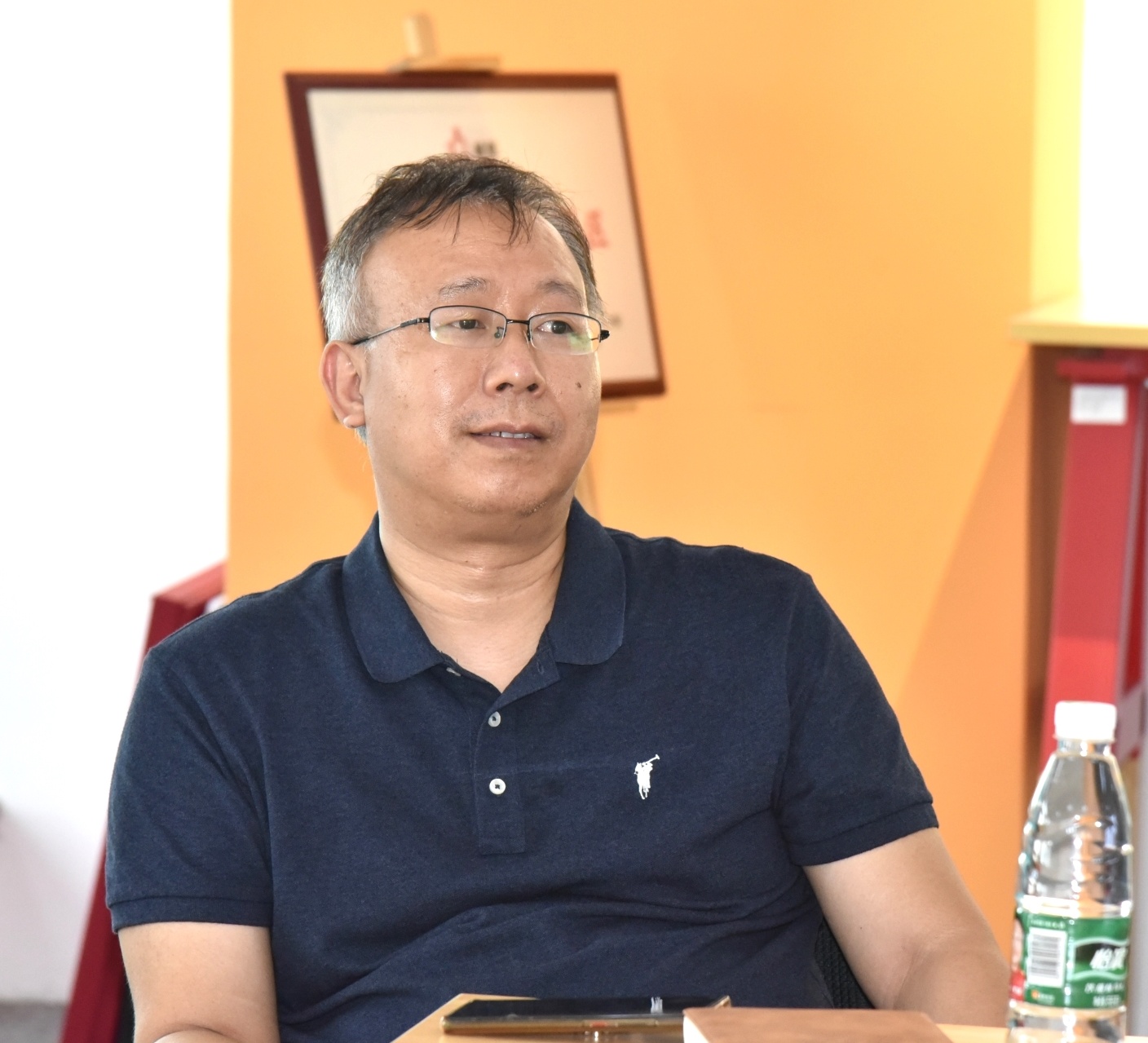 天津市博创园组织企业学习市十二次*党**代会精神周政宣讲李镜琦主持