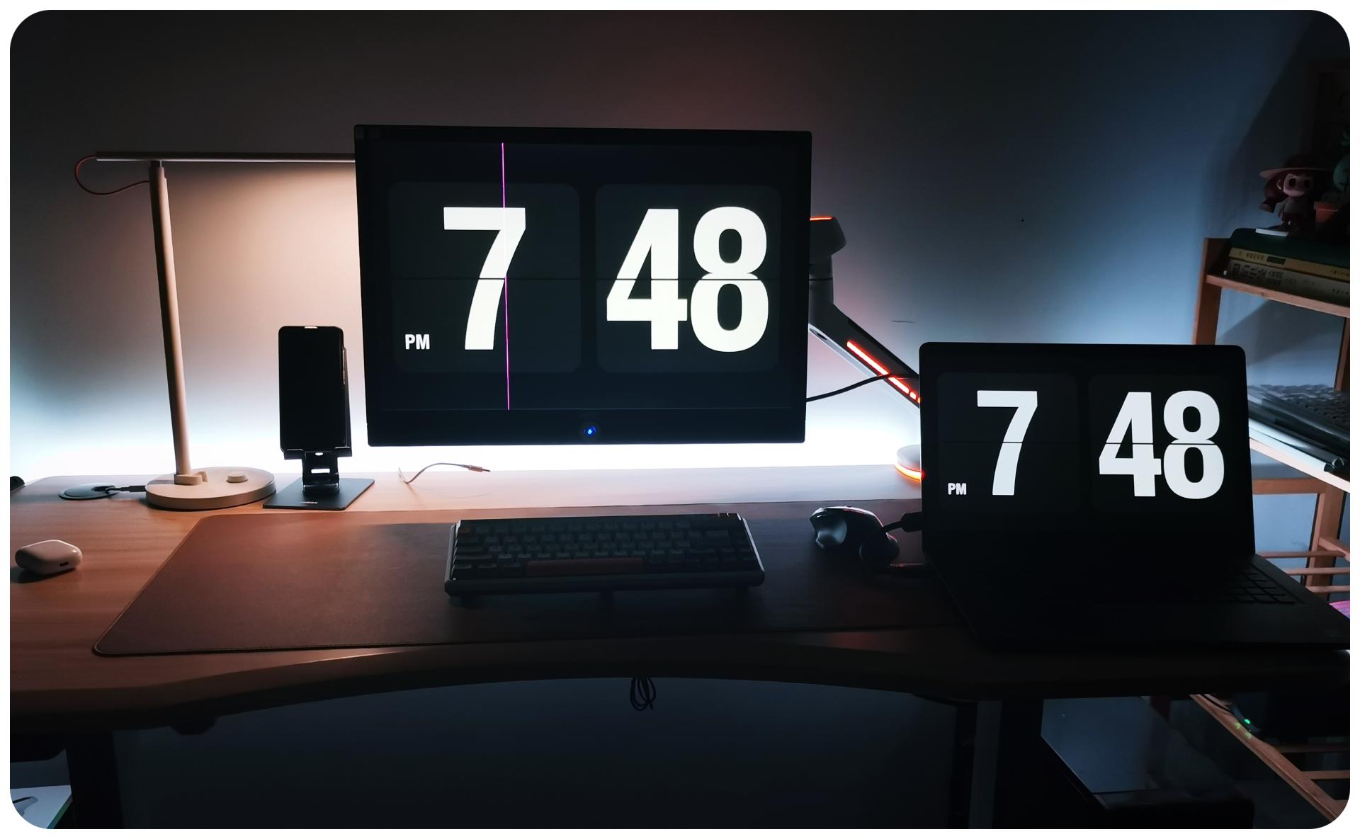 我愿称之为最炫朋克风，北弧E700电脑支架测评，RGB酷炫到没朋友