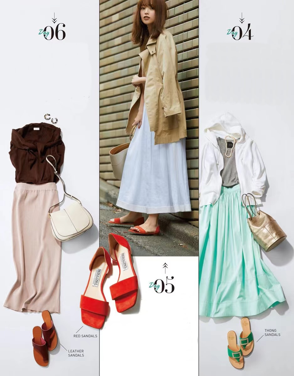 大开眼界的穿衣搭配,夏天来了女穿什么凉鞋好看