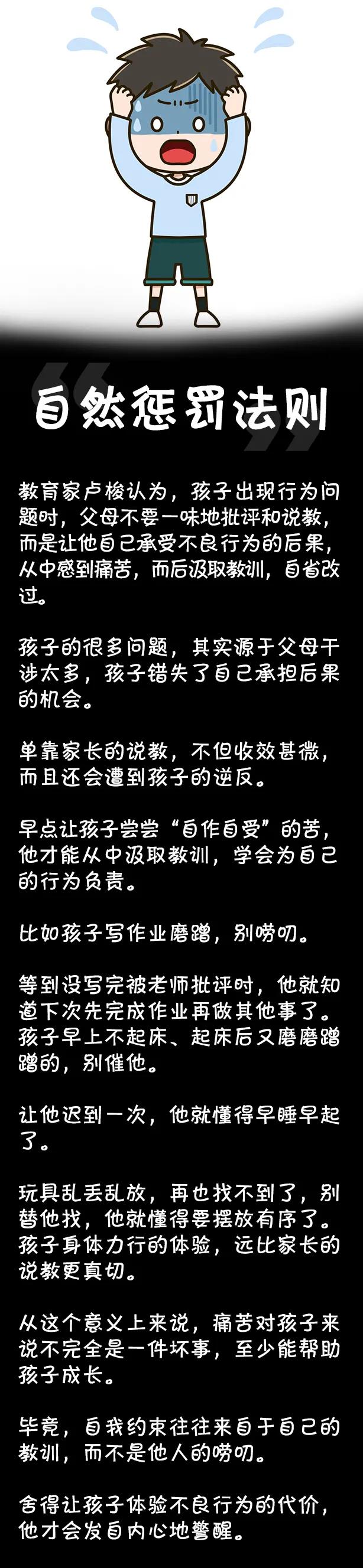 如何自律漫画,如何培养孩子好性格的漫画