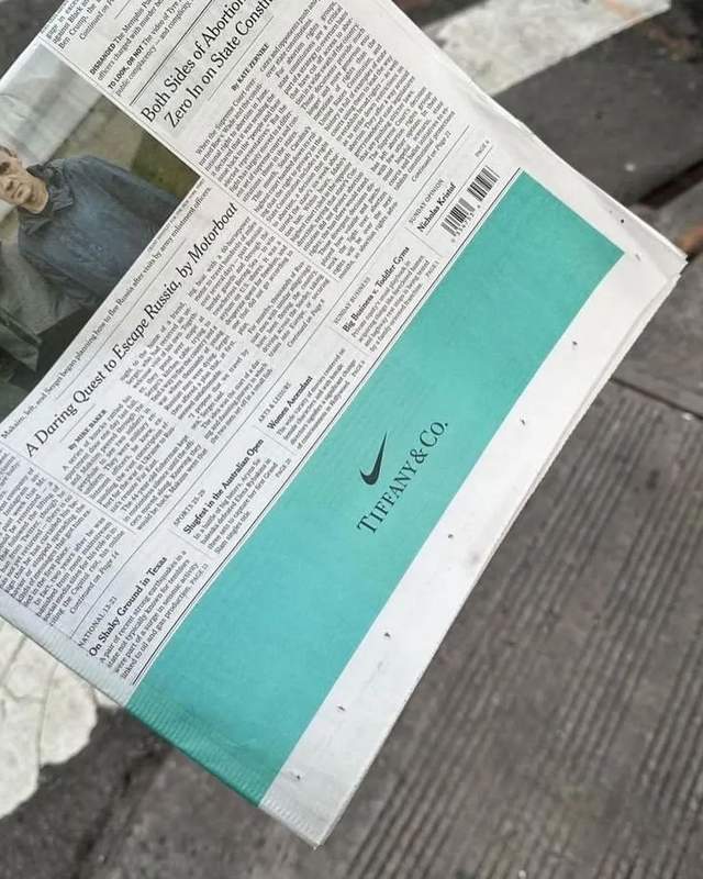 tiffany与nike联名款运动鞋,蒂芙尼联名nike发售价