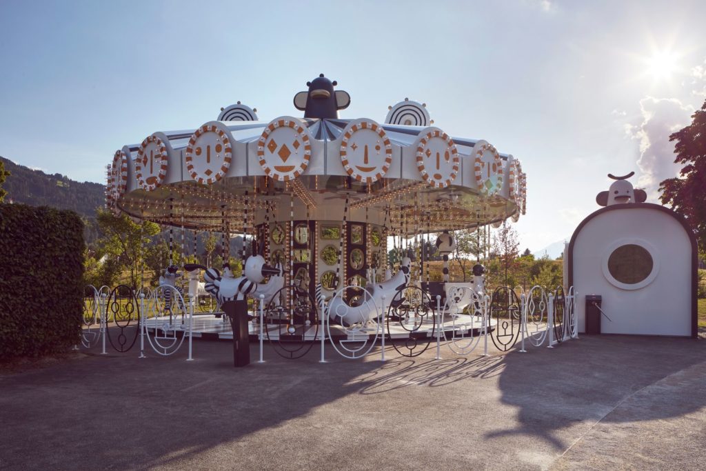 施华洛世奇旋转木马项链,施华洛世奇旋转木马